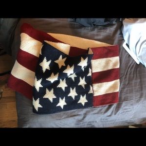 American flag Scarf